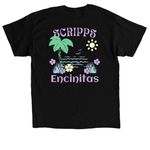 Work wear, a Black Classic Unisex Tee (back-view)