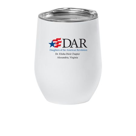 Chapter Insulated Wine Tumbler, a White Insulated Wine Cup