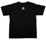 Not Flexible, a Black Comfort Colors Unisex Tee (back-view)
