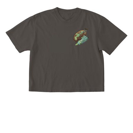 Artist Lady, a Pepper Comfort Colors Boxy Tee