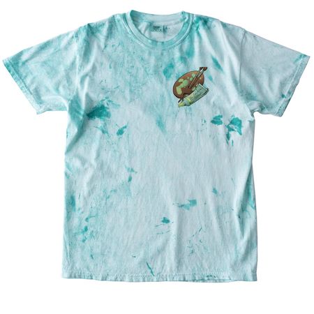 Artist Lady, a Sea Glass Comfort Colors Colorblast Tee