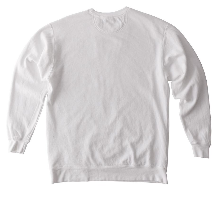 Calledan Country Club, a White Comfort Colors Crewneck Sweatshirt (back-view)