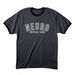 NCC - Baseball, a Dark Heather Grey/ Jet Black Cotton Ringer Tee
