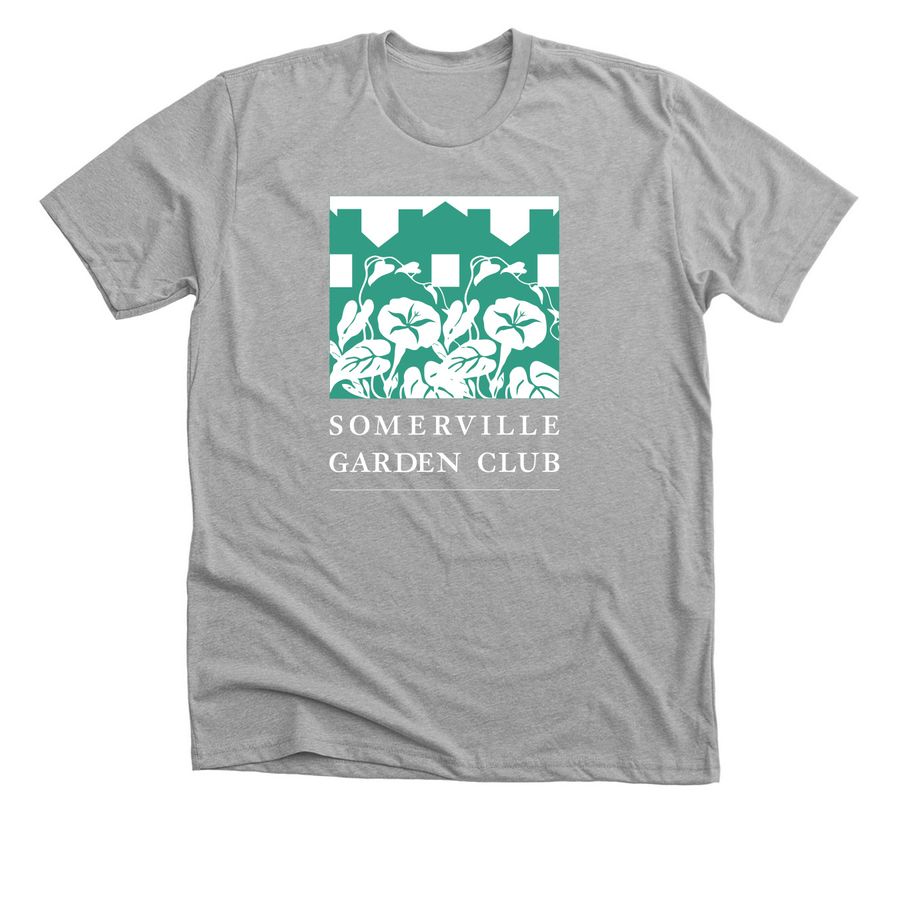 Somerville Garden Club Shirt, a Athletic Heather Premium Unisex Tee