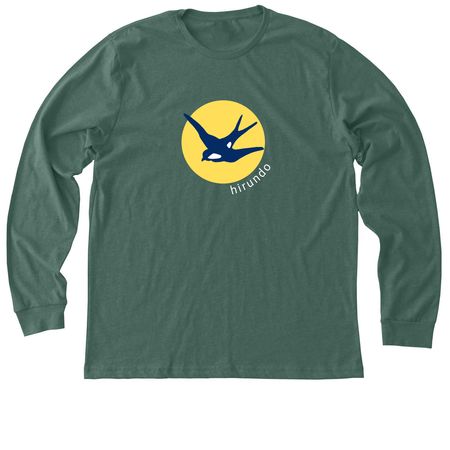 Classic Hirundo&nbsp;, a Heather Forest Premium Long Sleeve Tee