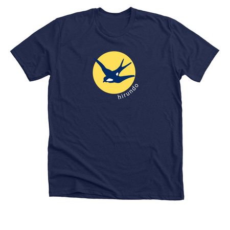 Classic Hirundo&nbsp;, a Solid Navy Blend Premium Unisex Tee