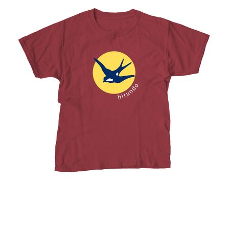 Classic Hirundo&nbsp;, a Cardinal Red Youth Unisex Tee