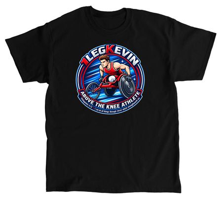 1legkevin&nbsp;, a Black Classic Unisex Tee