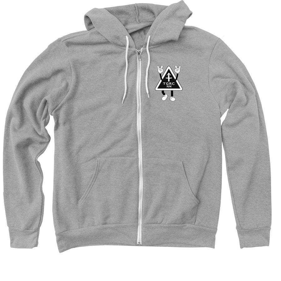 Rock & Roll TGRC Zip Ups, a Athletic Heather Zip Up Hoodie