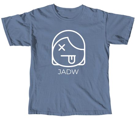 Just Another Dead Woman--JADW, a Blue Jean Comfort Colors Unisex Tee