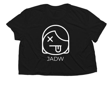 Just Another Dead Woman--JADW, a Black Women?s Flowy Cropped Tee