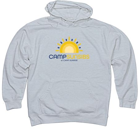 Sunsibs Sweatshirt, a Grey Heather Midweight Pullover Hoodie