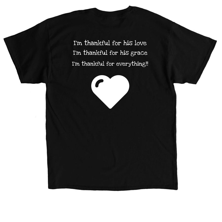 Child of God??, a Black Classic Unisex Tee (back-view)