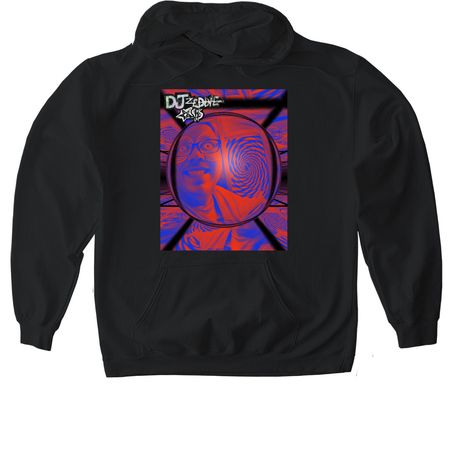 Djzeddie dimensions&nbsp;, a Black Gildan Softstyle Pullover Hoodie