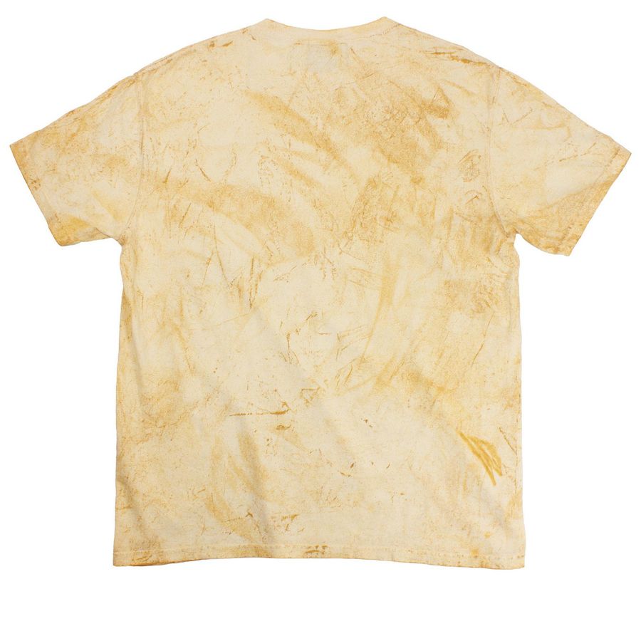 Retro Hornet, a Citrine Comfort Colors Colorblast Tee (back-view)