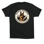 GSROC Shirts, a Vintage Black Premium Cotton Tee (back-view)