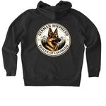 GSROC Shirts, a Dark Heather Grey Stanley/Stella Unisex Cultivator 2.0 Zip Up Pullover Hoodie (back-view)
