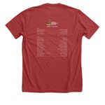 God of Carnage Show Shirts, a Heather Canvas Red Premium Unisex Tee (back-view)