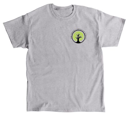 Tree Logo - w/ Green, a Sport Grey Classic Unisex Tee