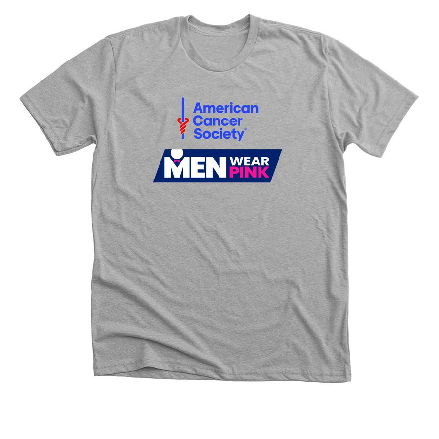 Dan Lake Wears Pink, a Athletic Heather Premium Unisex Tee