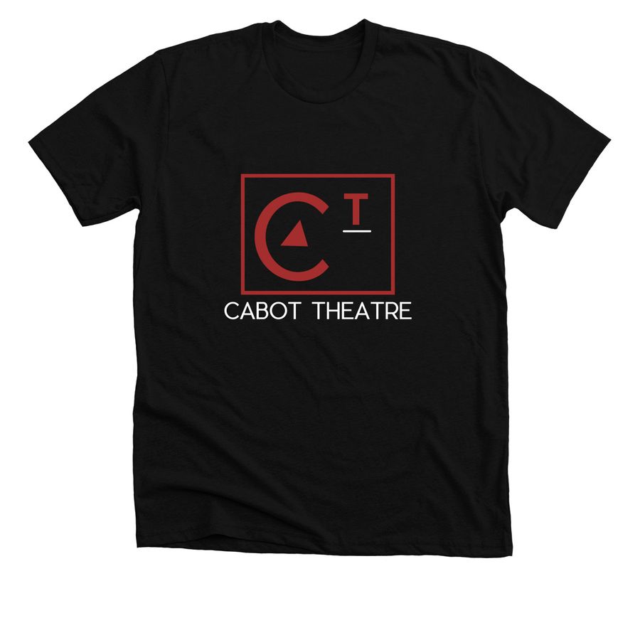 Cabot Theatre Basic Logo T-Shirt, a Solid Black Blend Premium Unisex Tee