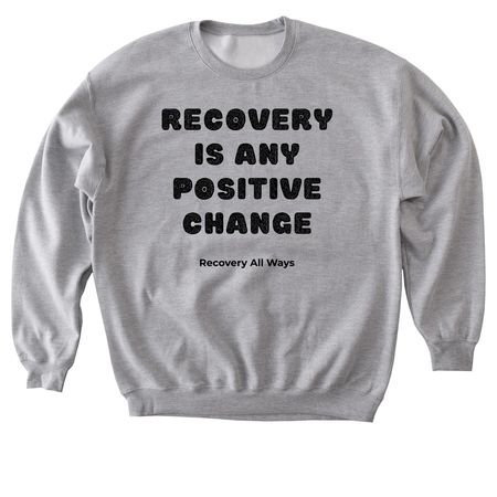 Recovery Is, Scotty B 2026, a Sport Grey Softstyle Crewneck Sweatshirt