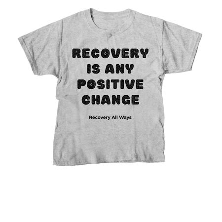 Recovery Is, Scotty B 2026, a Sport Grey Youth Unisex Tee