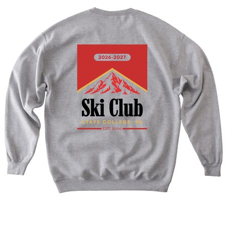 Smokin' the Gnar (Lite), a Sport Grey Softstyle Crewneck Sweatshirt