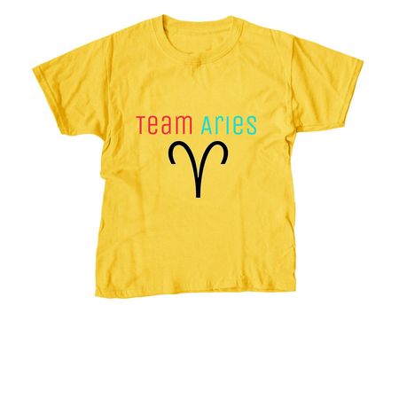 Team Aries, a Daisy Youth Unisex Tee