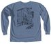 Reality Ministries Tee, a Blue Jean Comfort Colors Long Sleeve Tee (back-view)