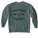 ckOSU Anniversary Merch, a Blue Spruce Comfort Colors Crewneck Sweatshirt (back-view)