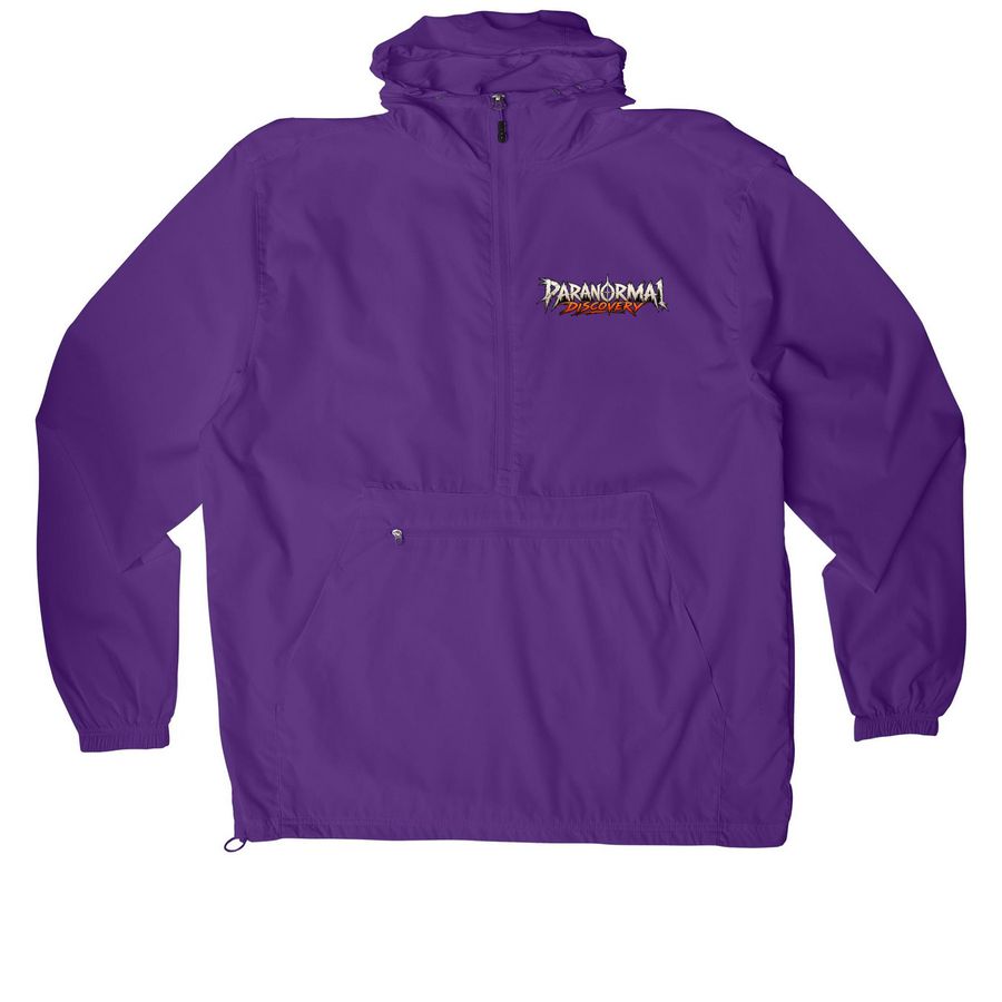 SQUATCH DIVISION PACKABLE ANORAK, a Purple Packable Anorak