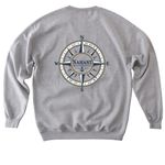 JES CLASS 2029, a Sport Grey Softstyle Crewneck Sweatshirt (back-view)