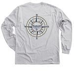 JES CLASS 2029, a Sport Grey Classic Long Sleeve Tee (back-view)