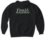 Wild Defined, a Black Gildan Softstyle Pullover Hoodie (back-view)