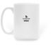 Wear Your Support. Share Your Impact., a White Large Coffee Mug (back-view)