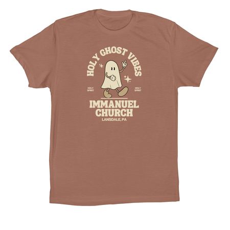 FALL SPECIAL: Holy Ghost Vibes, a Chestnut Premium Cotton Tee
