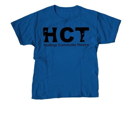 HCT, a Royal Blue Youth Unisex Tee