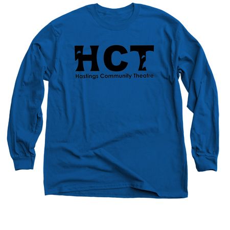 HCT, a Royal Blue Classic Long Sleeve Tee