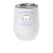 The White Pig Animal Sanctuary, a White Insulated Wine Cup