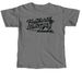 Feathered Tails Farm - Cursive, a Grey Comfort Colors Unisex Tee