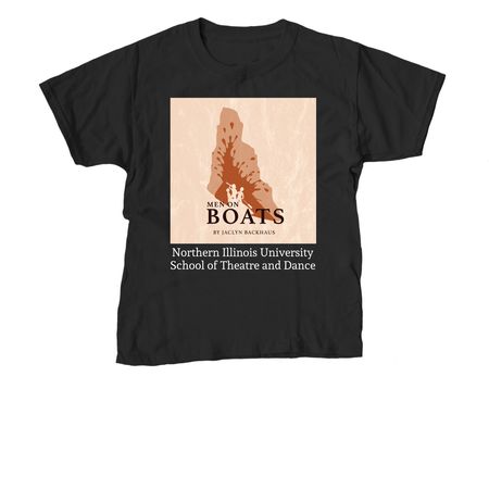 Men on Boats&nbsp;, a Black Youth Unisex Tee