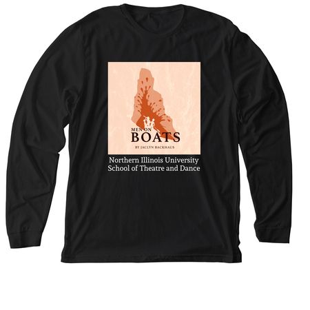 Men on Boats&nbsp;, a Solid Black Blend Premium Long Sleeve Tee