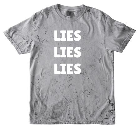 TRUMP LIES, a Smoke Comfort Colors Colorblast Tee