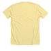 Very Good Dogs, a Heather Yellow Gold Premium Unisex Tee (back-view)