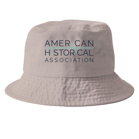AHA Logo Hat, a Khaki Printed Bucket Hat