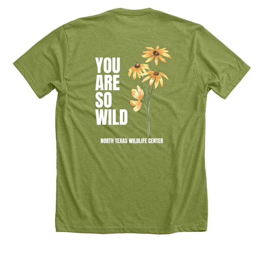 YOU ARE SO WILD BACK ONLY, a Heather Green Premium Unisex Tee