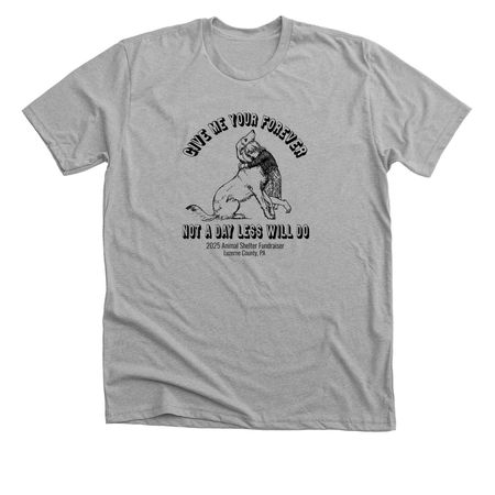 2025 Luzerne Co. Animal Rescue Fundraiser, a Athletic Heather Premium Unisex Tee