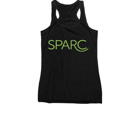 SPARC Tank Tops, a Black Women's Racerback
