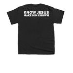 Refuge City Church Merchandise, a Black Youth Unisex Tee (back-view)